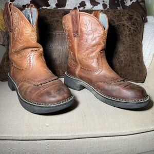 Ariat boots Fatbaby style